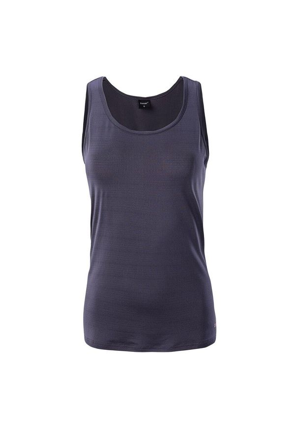 Hi-tec - Tank Top Damski Trening Lady Lesu. Typ kołnierza: polo. Kolor: szary. Sport: fitness