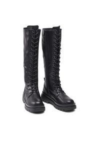 Jenny Fairy Kozaki WS2028-16 Czarny. Kolor: czarny. Materiał: skóra #2