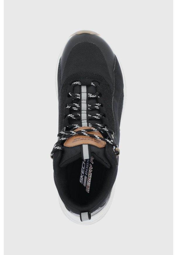 skechers - Skechers - Buty. Kolor: czarny. Materiał: guma. Szerokość cholewki: normalna. Obcas: na platformie. Sport: fitness