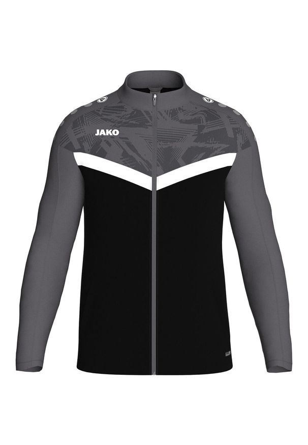 Dziecięca poliestrowa bluza dresowa Jako Iconic. Kolor: wielokolorowy, szary, czarny, brązowy. Materiał: dresówka, poliester. Styl: sportowy