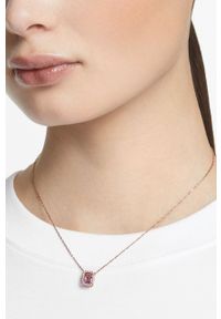 Swarovski naszyjnik. Kolor: różowy #2