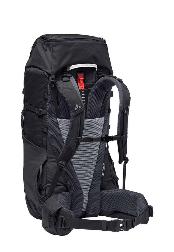 Plecak górski Vaude Avox 65+10 - black. Kolor: czarny