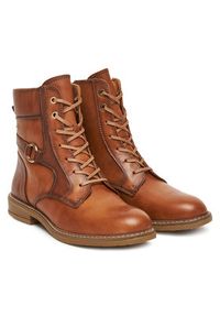 Pikolinos Botki W8J-8718C1 Brązowy. Kolor: brązowy. Materiał: skóra