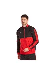 ERIMA - Kurtka z dresu Erima Six Wings. Kolor: wielokolorowy, czarny, czerwony. Materiał: dresówka. Sport: piłka ręczna #1