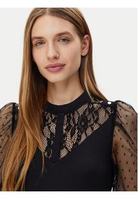 Morgan Bluzka 251-TSAGE Czarny Regular Fit. Kolor: czarny. Materiał: syntetyk #3