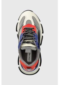 Steve Madden sneakersy Possession kolor szary. Nosek buta: okrągły. Zapięcie: sznurówki. Kolor: szary. Materiał: guma. Obcas: na platformie #5