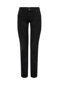 only - ONLY Jeansy 15252221 Czarny Straight Fit. Kolor: czarny