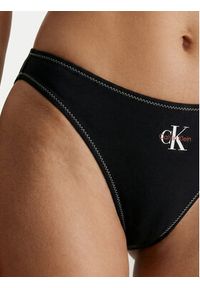 Calvin Klein Swimwear Dół od bikini LV00Q61226 Czarny. Kolor: czarny. Materiał: syntetyk #2