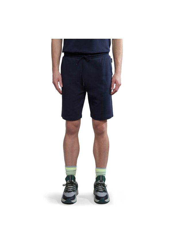 Spodenki męskie Napapijri Nalis Sum. Kolor: niebieski. Sport: turystyka piesza