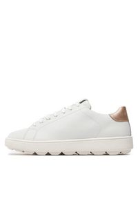 Geox Sneakersy D Spherica Ecub-1 D45WEA 09BNF C1327 Biały. Kolor: biały. Materiał: skóra #5