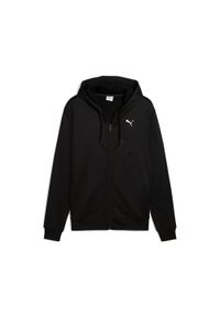 Bluza z kapturem i zamkiem błyskawicznym Puma TAD Essentials Power Fleece. Typ kołnierza: kaptur. Kolor: czarny