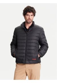 Hugo - HUGO Kurtka przejściowa 50544999 Czarny Regular Fit. Kolor: czarny. Materiał: syntetyk #1