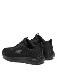 skechers - Skechers Sneakersy Summits Torre 232395/BBK Czarny. Kolor: czarny. Materiał: materiał #2