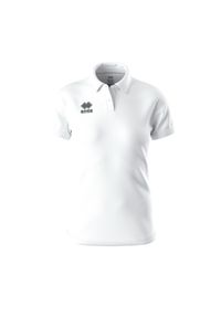 ERREA - Damska koszulka polo Errea Alexis. Typ kołnierza: polo. Kolor: biały. Styl: wakacyjny, sportowy #1