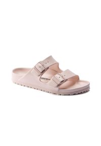 Klapki damskie Birkenstock Arizona Eva. Kolor: różowy. Materiał: syntetyk, materiał