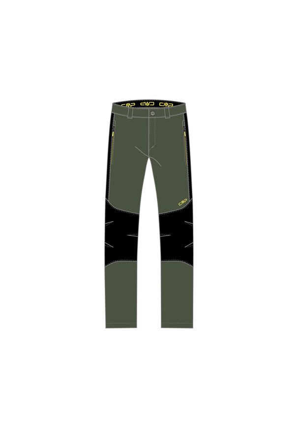 Spodnie dziecięce CMP. Kolor: zielony. Sezon: lato. Sport: turystyka piesza