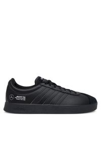 Adidas - adidas Sneakersy Mercedes - AMG Petronas Formula One Team Vl Court Base Trainers JR1067 Czarny. Kolor: czarny. Materiał: zamsz, skóra