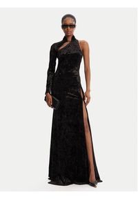 Versace Jeans Couture Sukienka wieczorowa 79HAO910 J0193 Czarny Slim Fit. Kolor: czarny. Materiał: syntetyk. Styl: wizytowy #2