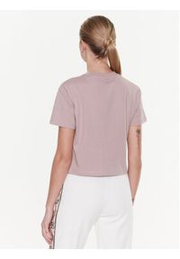 Guess T-Shirt Adele V2YI06 K8HM0 Różowy Boxy Fit. Kolor: różowy. Materiał: bawełna
