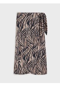 Sinsay - Spódnica midi w zeberkę - wielobarwny #1