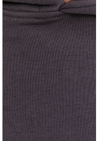 Answear Lab Bluza damska kolor czarny z kapturem gładka. Typ kołnierza: kaptur. Kolor: czarny. Wzór: gładki. Styl: wakacyjny #2