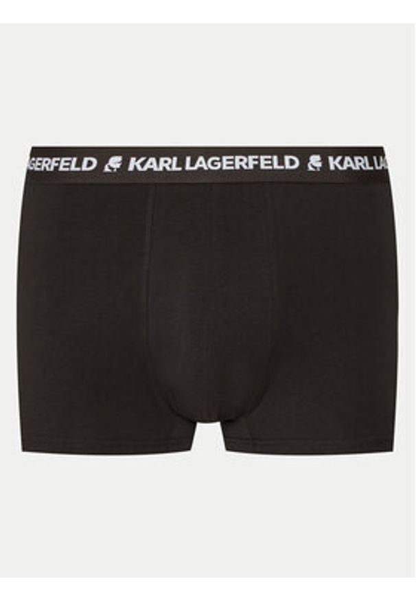 Karl Lagerfeld - KARL LAGERFELD Komplet 3 par bokserek 235M2109 Czarny. Kolor: czarny. Materiał: bawełna