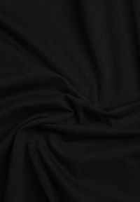 Born2be - Czarny T-shirt Bawełniany Klasyczny o Fasonie Oversize z Dłuższym Tyłem Nemedora. Okazja: na co dzień. Kolor: czarny. Materiał: bawełna. Długość: długie. Styl: klasyczny #5