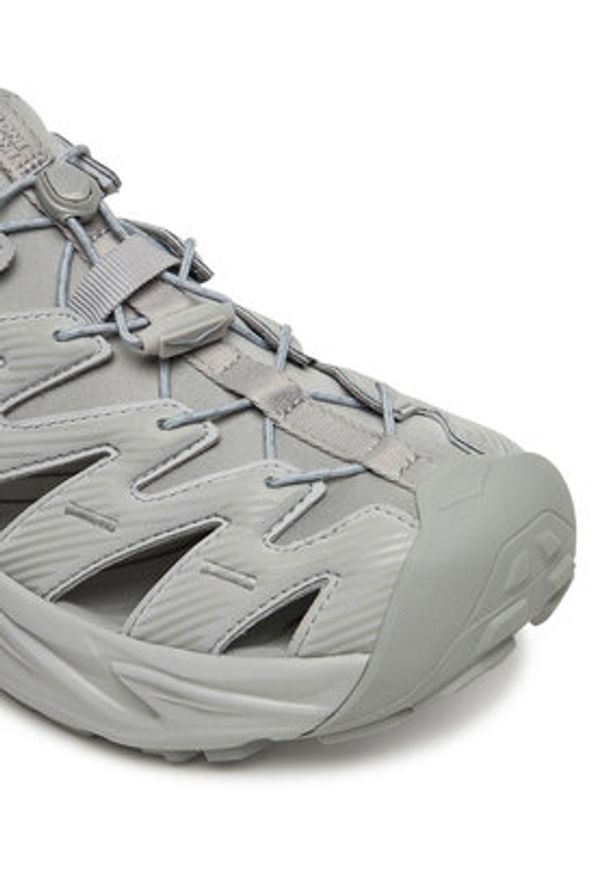 HOKA - Hoka Sandały Hopara 1123112 Szary. Kolor: szary. Materiał: skóra