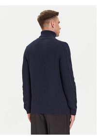 JOOP! Golf 17 JK-17Liono 30047360 Granatowy Modern Fit. Typ kołnierza: golf. Kolor: niebieski. Materiał: wełna, wiskoza #2