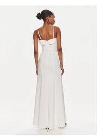 Rinascimento Sukienka wieczorowa CFC0019405002 Biały Regular Fit. Kolor: biały. Materiał: syntetyk. Styl: wizytowy