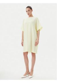 Bruuns Bazaar Sukienka codzienna Gigi BBW3477N Żółty Loose Fit. Okazja: na co dzień. Kolor: żółty. Materiał: wiskoza. Typ sukienki: proste. Styl: casual #3