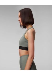 CASALL - Stanik Casall Graphic Sports Bra. Kolor: czarny. Sport: joga i pilates