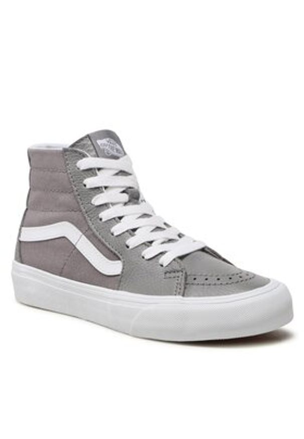 Vans Tenisówki Sk8-Hi Tapered Vr VN0009Q0BGF1 Szary. Kolor: szary. Materiał: skóra