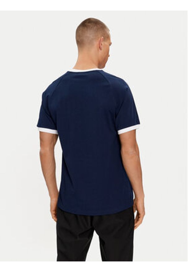 Adidas - adidas T-Shirt Adicolor Classics 3-Stripes T-Shirt IA4850 Niebieski Slim Fit. Kolor: niebieski. Materiał: bawełna
