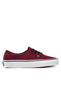 Vans Tenisówki Authentic VN000QER5U8 Bordowy. Kolor: czerwony. Materiał: materiał #1