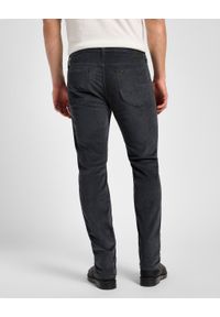 Lee - LEE RIDER MĘSKIE SPODNIE MATERIAŁOWE SZTRUKSOWE DARK MUTED GRAY 112355800 L701008531. Materiał: materiał, sztruks #6