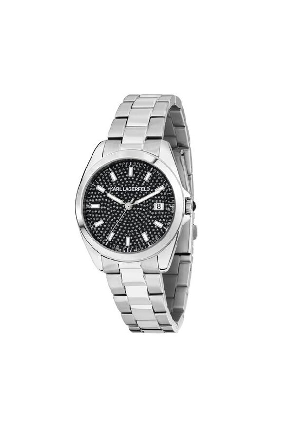 Karl Lagerfeld - KARL LAGERFELD Zegarek R0553101508 Srebrny. Kolor: srebrny