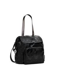 Desigual Plecak All Mickey Krapina 24WAKP01 Czarny. Kolor: czarny. Materiał: skóra #6