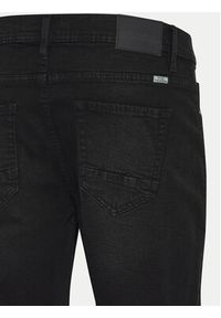 Blend Szorty jeansowe 20716686 Czarny Slim Fit. Kolor: czarny. Materiał: bawełna #3