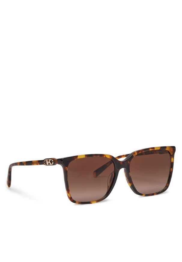 Michael Kors Okulary przeciwsłoneczne 0MK2197U Brązowy. Kolor: brązowy