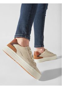 GANT - Gant Sneakersy Avona Sneaker 27531158 Brązowy. Kolor: beżowy. Materiał: skóra #6