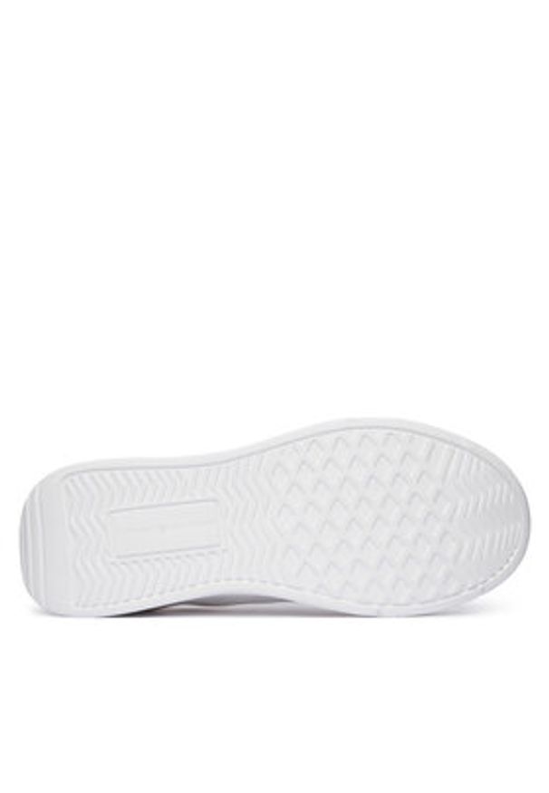 TOMMY HILFIGER - Tommy Hilfiger Sneakersy Lightweight Knitted Runner FM0FM05756 Biały. Kolor: biały. Materiał: materiał