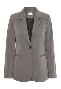 Kaffe Marynarka Sakura 10506684 Szary Regular Fit. Kolor: szary. Materiał: syntetyk #3