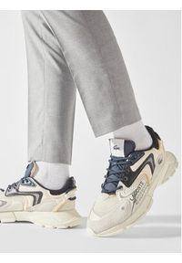 Lacoste Sneakersy L003 Neo 745SMA0001 Écru. Materiał: skóra #4