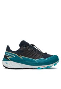 salomon - Salomon Buty do biegania Thundercross L47464200 Turkusowy. Kolor: turkusowy, szary