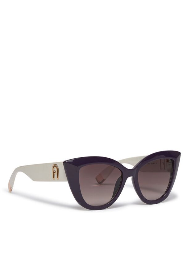 Furla Okulary przeciwsłoneczne Sunglasses Sfu711 WD00090-BX2836-2300S-4401 Beżowy. Kolor: beżowy