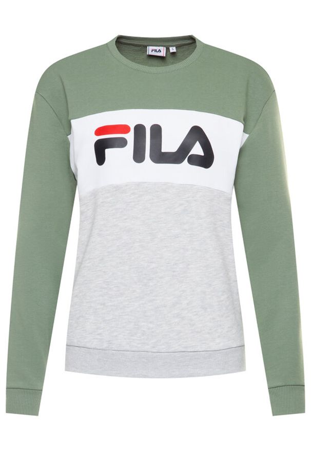 Fila Bluza Leah 687043 Kolorowy Regular Fit. Materiał: syntetyk. Wzór: kolorowy