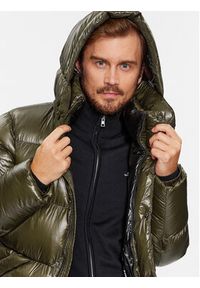 Hetrego - Hetregó Kurtka puchowa Justin 8K562 Zielony Regular Fit. Kolor: zielony. Materiał: syntetyk #5