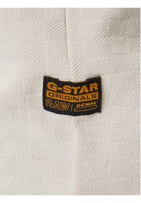 G-Star RAW - G-Star Raw Longsleeve Checquard D26033-D965 Beżowy Regular Fit. Kolor: beżowy. Materiał: bawełna. Długość rękawa: długi rękaw #5