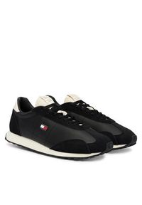 Tommy Jeans Sneakersy Tjm Retro Runner Archive Mix Mat EM0EM01763 Czarny. Kolor: czarny. Materiał: skóra #4